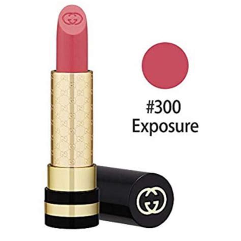 Gucci lipstick exposure